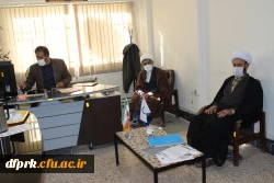 بازدید نماینده نهاد رهبری در دانشگاه فرهنگیان از روند ثبت نام طرح امین پردیس شهید رجایی 2