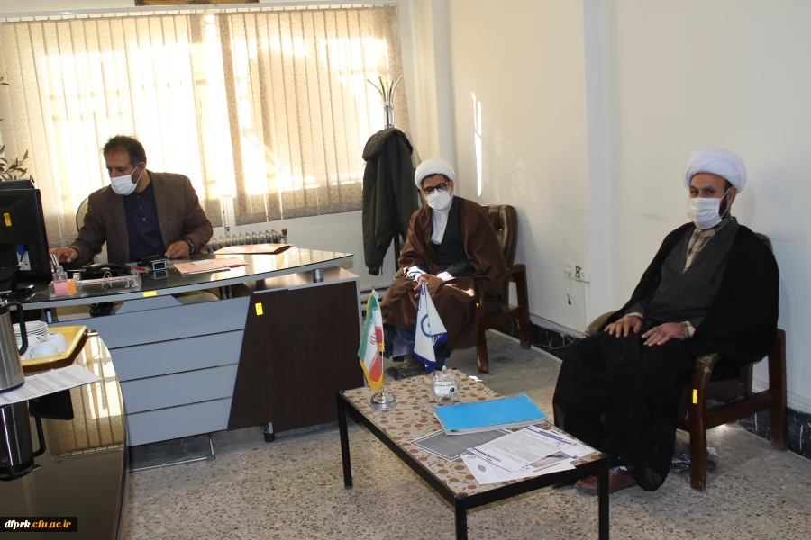 بازدید نماینده نهاد رهبری در دانشگاه فرهنگیان از روند ثبت نام طرح امین پردیس شهید رجایی 2