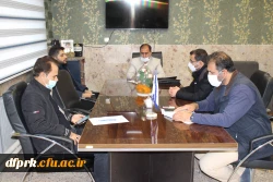 جلسه شورای پردیس درخصوص باز گشایی حضوری دانشگاه  2