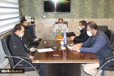 جلسه شورای پردیس درخصوص باز گشایی حضوری دانشگاه 