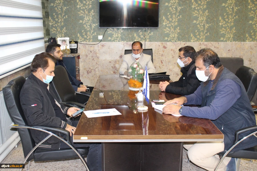 جلسه شورای پردیس درخصوص باز گشایی حضوری دانشگاه  2