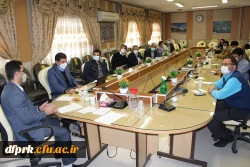 جلسه توجیهی مدیریت ارزیابی با اساتید با موضوع کیفیت بخشی فعالیتهای آموزش مجازی دانشگاه  2