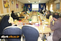 جلسه توجیهی مدیریت ارزیابی با اساتید با موضوع کیفیت بخشی فعالیتهای آموزش مجازی دانشگاه  4