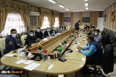 جلسه توجیهی مدیریت ارزیابی با اساتید با موضوع کیفیت بخشی فعالیتهای آموزش مجازی دانشگاه 