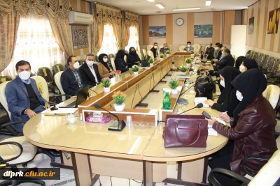 جلسه توجیهی کیفیت بخشی فعالیتهای آموزشی اساتید و مدرسان مدعو پردیس شهید صدوقی