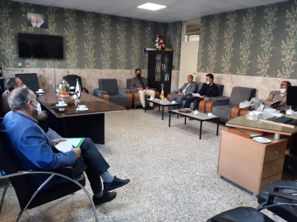 دومین جلسه شورای پردیس درخصوص باز گشایی حضوری دانشگاه 2