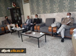 دومین جلسه شورای پردیس درخصوص باز گشایی حضوری دانشگاه 3