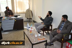 دعوت دانشجو امیر حسام مرادی نماینده امام جمعه استان در امورات دانشگاه  2