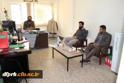 دعوت دانشجو امیر حسام مرادی نماینده امام جمعه استان در امورات دانشگاه  3