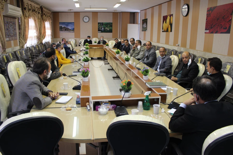 جلسه توجیهی منابع انسانی دانشگاه فرهنگیان آقای دارستانی با همکاران پردیس شهید رجایی کرمانشاه 3