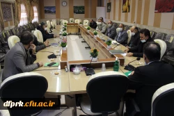 جلسه توجیهی منابع انسانی دانشگاه فرهنگیان آقای دارستانی با همکاران پردیس شهید رجایی کرمانشاه 4