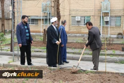 کاشت نهال در پردیس های دانشگاه فرهنگیان استان کرمانشاه 3
