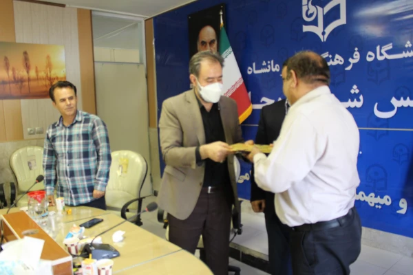 معارفه سرپرست حراست دانشگاه فرهنگیان پردیس شهید رجایی کرمانشاه 2