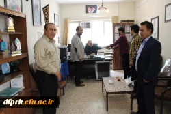 بازدید مدیریت امور پردیس ها ، معاونین و حراست پردیس شهید رجایی از مراحل مختلف  پذیرش و مصاحبه و گزینش   2