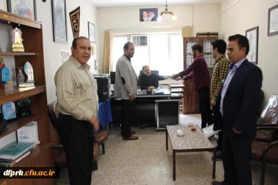 بازدید مدیریت امور پردیس ها ، معاونین و حراست پردیس شهید رجایی از مراحل مختلف  پذیرش و مصاحبه و گزینش  