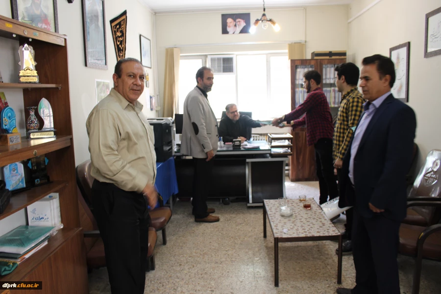 بازدید مدیریت امور پردیس ها ، معاونین و حراست پردیس شهید رجایی از مراحل مختلف  پذیرش و مصاحبه و گزینش   2