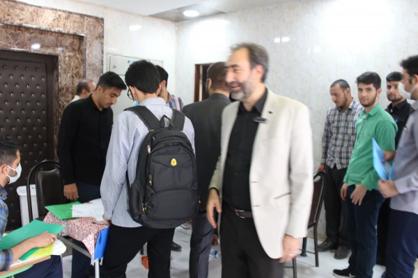 بازدید مدیریت امور پردیس ها ، معاونین و حراست پردیس شهید رجایی از مراحل مختلف  پذیرش و مصاحبه و گزینش   4