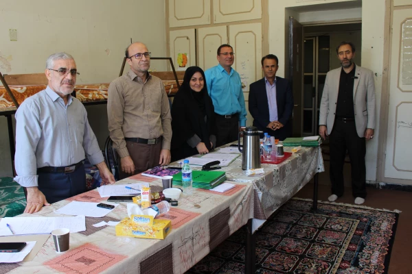 بازدید مدیریت امور پردیس ها ، معاونین و حراست پردیس شهید رجایی از مراحل مختلف  پذیرش و مصاحبه و گزینش   5