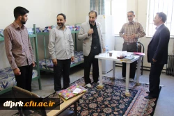 بازدید مدیریت امور پردیس ها ، معاونین و حراست پردیس شهید رجایی از مراحل مختلف  پذیرش و مصاحبه و گزینش   6