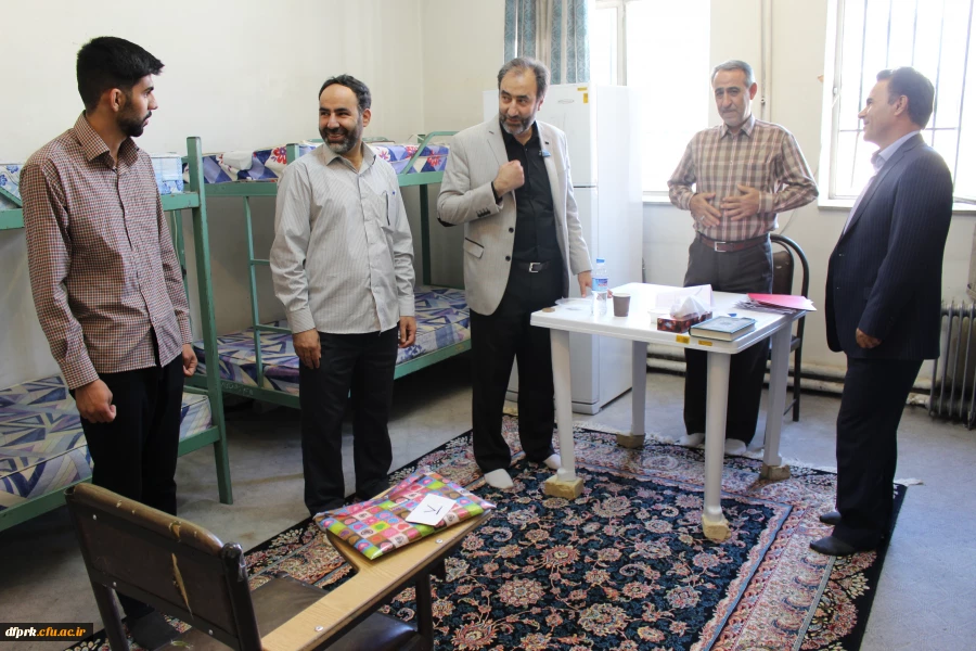 بازدید مدیریت امور پردیس ها ، معاونین و حراست پردیس شهید رجایی از مراحل مختلف  پذیرش و مصاحبه و گزینش   6