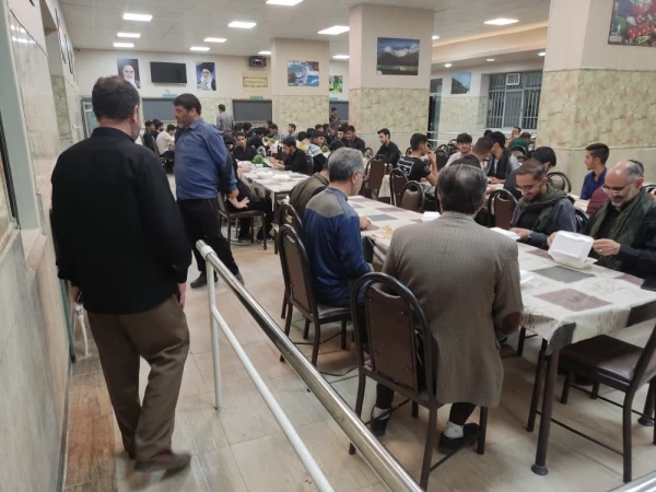 استقبال معاون هماهنگی مدیریت امور پردیسها و مسئولین پردیس شهید رجایی از دانشجویان زائران امام حسین (ع) 2