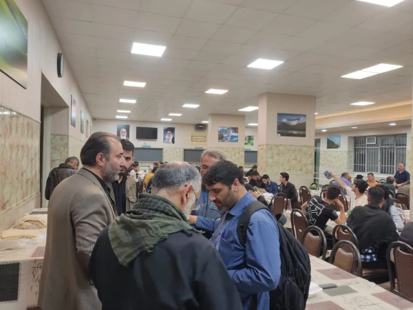 استقبال معاون هماهنگی مدیریت امور پردیسها و مسئولین پردیس شهید رجایی از دانشجویان زائران امام حسین (ع) 2