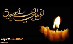 پیام تسلیت مدیریت ،کارکنان و اساتید دانشگاه فرهنگیان پردیس شهید رجایی کرمانشاه بمناسبت درگذشت نابهنگام  جوانمرگ امیر حسین صادقی ورودی  سال1399  2